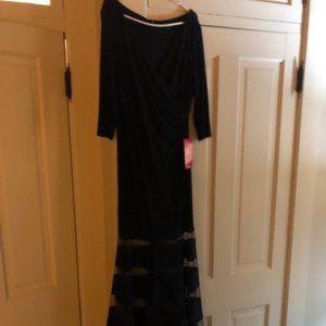 Ralph Lauren Navy gown.